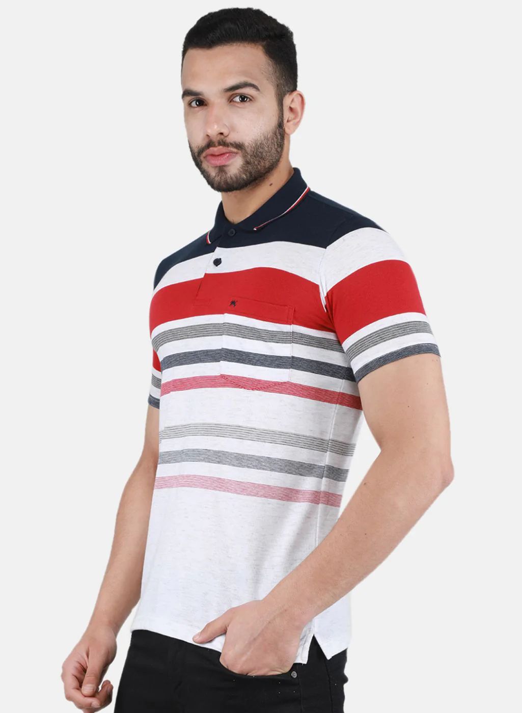 Men Red Printed T-Shirt - Image 2