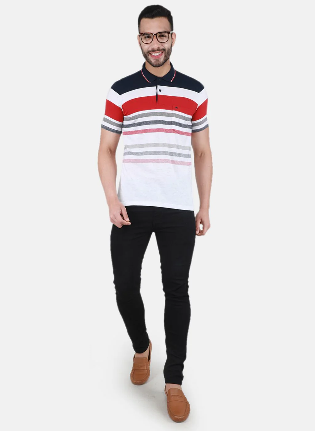 Men Red Printed T-Shirt - Image 4