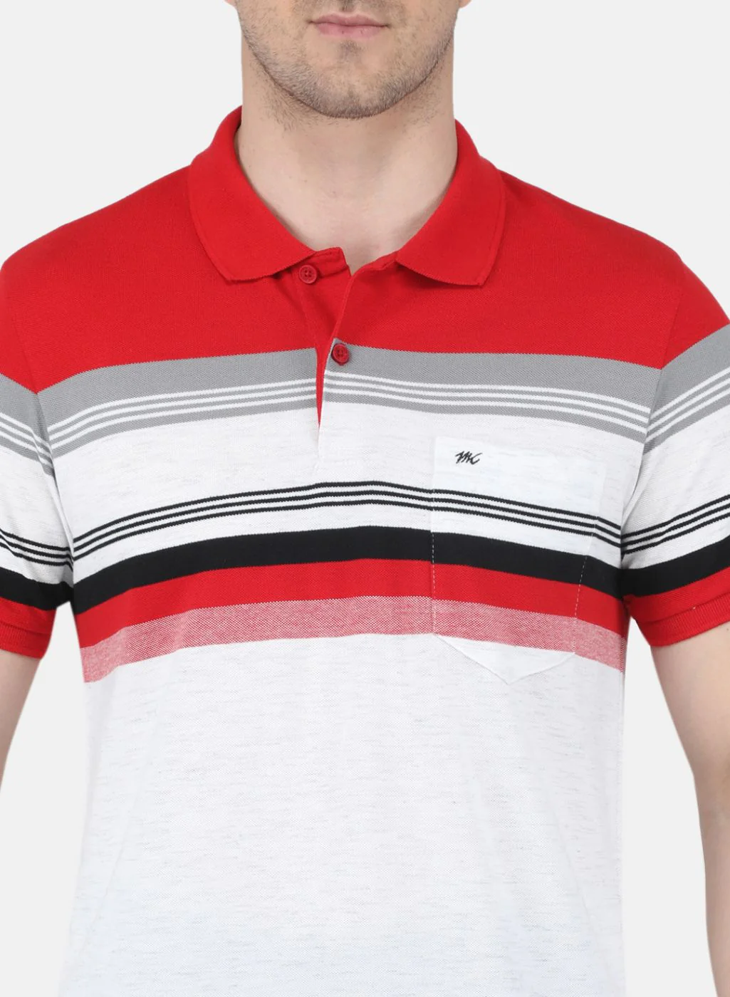 Men Red Printed T-Shirt - Image 5