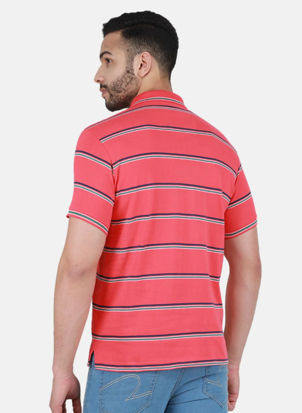 Men Red Printed T-Shirt - Image 3