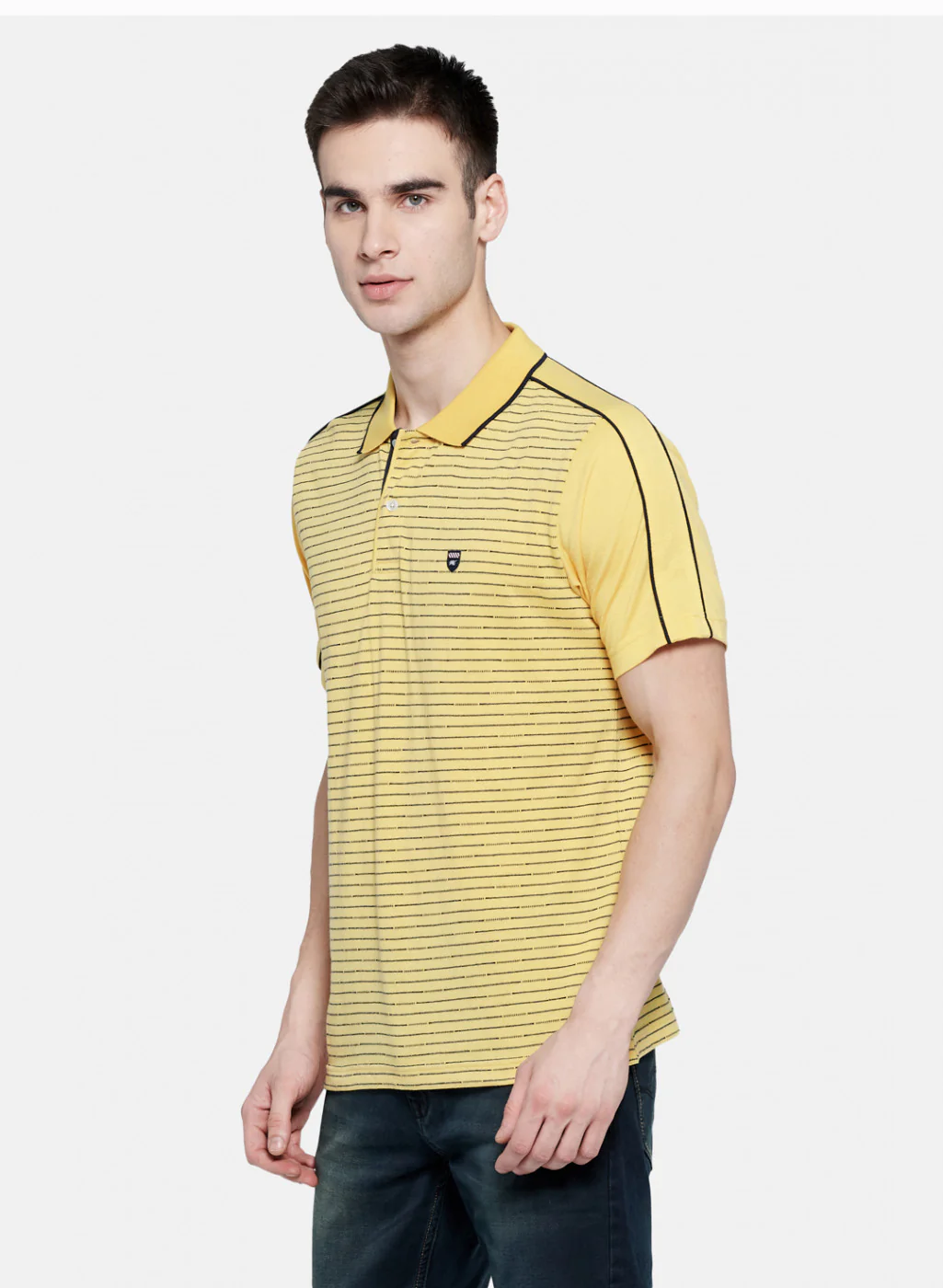 Mens Yellow Regular Fit Lower Set - Image 3
