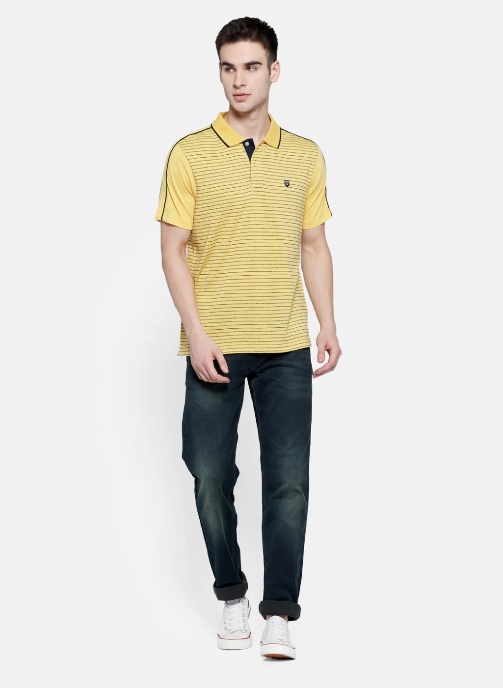 Mens Yellow Regular Fit Lower Set - Image 6