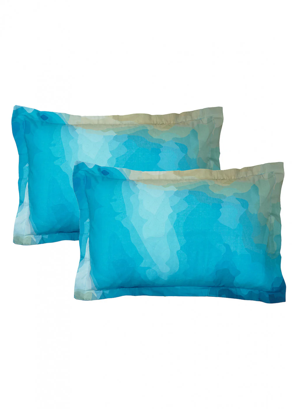Multi Color 200 TC Bedsheet with 2 Pillow Covers - Image 6