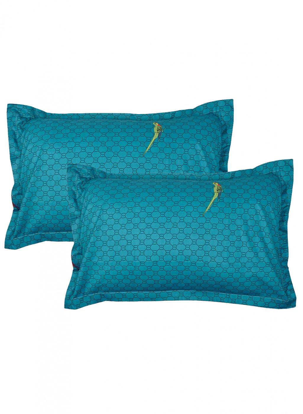 Multicolor 128 TC Bedsheet with 2 Pillow Covers (Romance) - Image 2