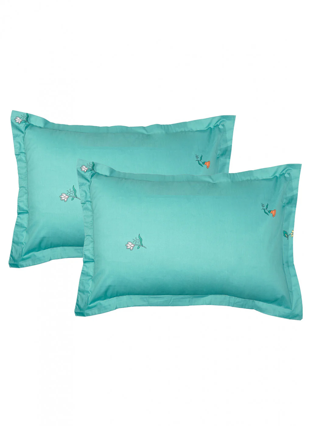 Multicolor 128 TC Bedsheet with 2 Pillow Covers (Romance) - Image 2