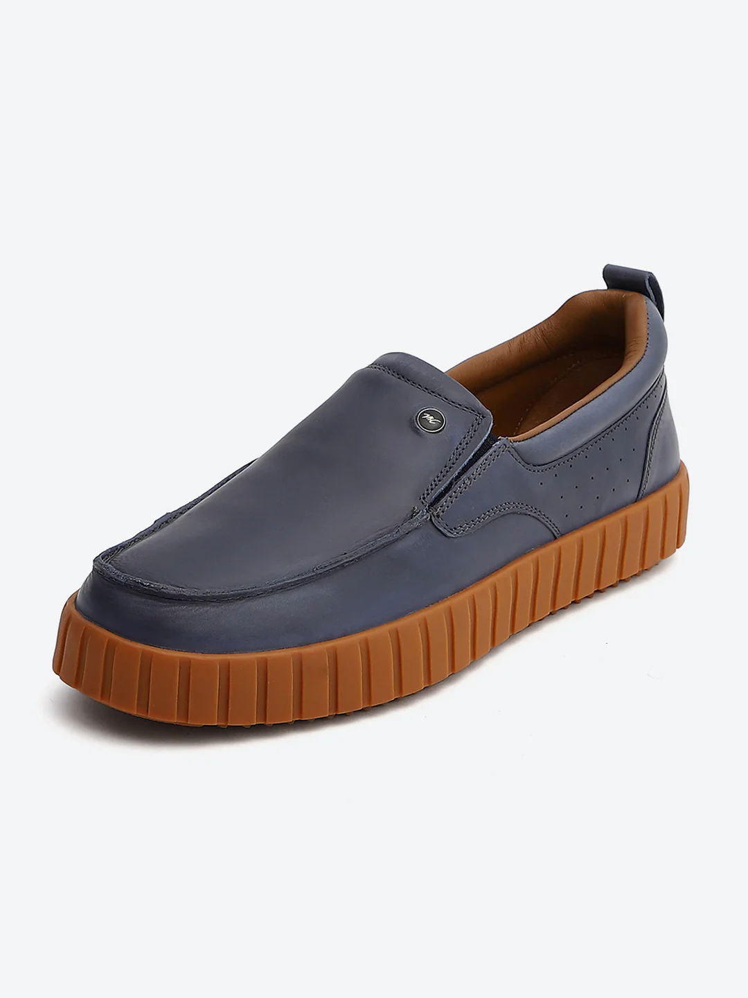 Monte Carlo Navy Blue Casual Slip-On Loafers/Moccasins for Men - Image 3
