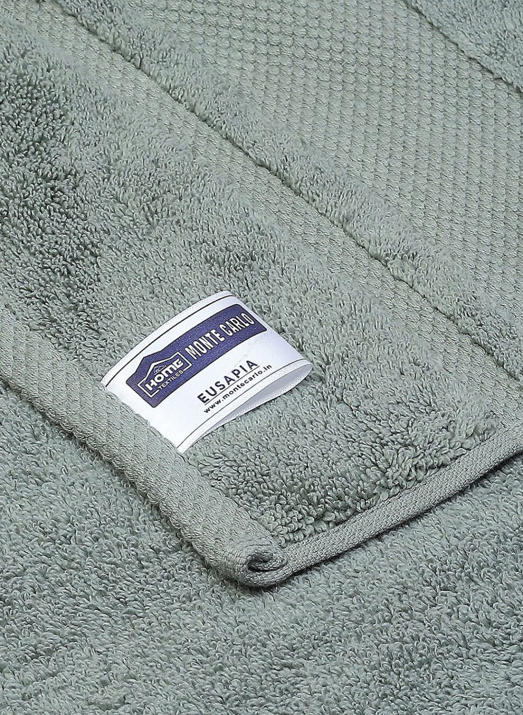 Olive Cotton 625 GSM Bath Towel - Image 4