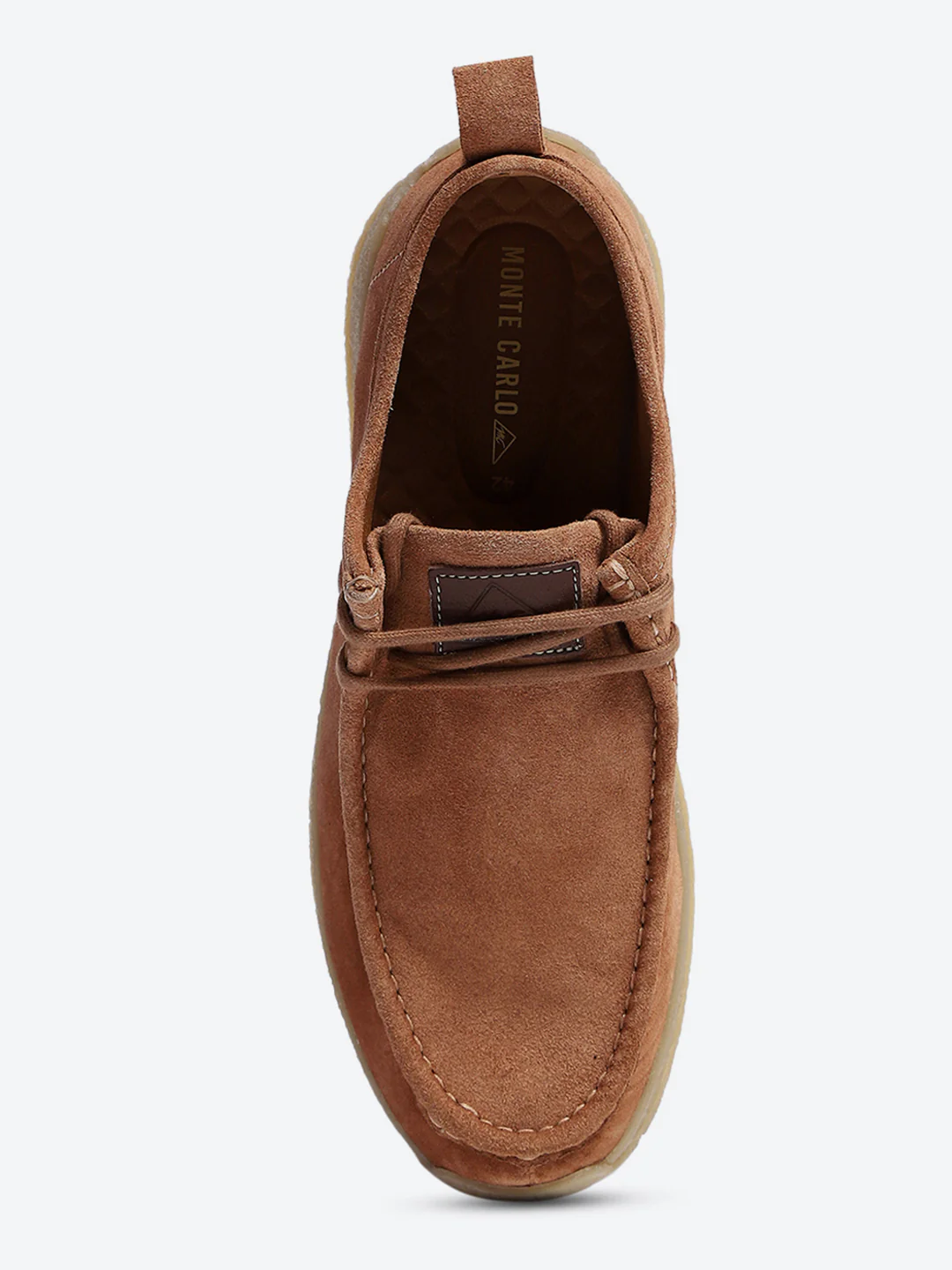Monte Carlo Peach Casual Moc-Toe-Lace Up Shoe for Men - Image 6