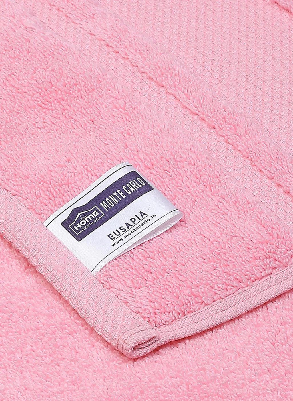 Pink Cotton 625 GSM Bath Towel - Image 4