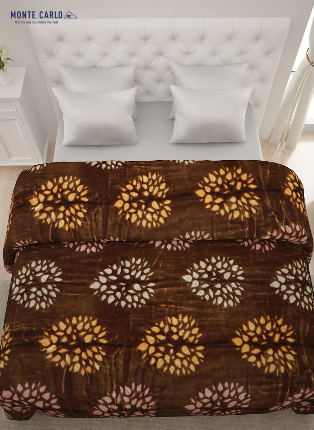 Printed Mink Double Blanket for Mild Winter -2 Ply - Image 4