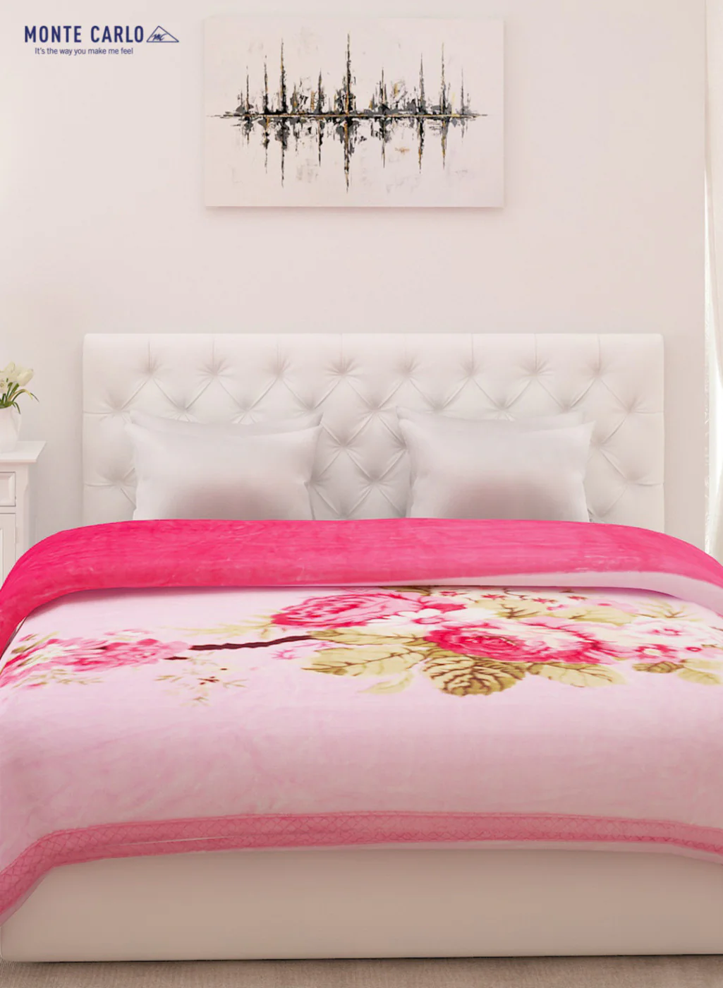 Printed Mink Double Blanket for Mild Winter -2 Ply - Image 3