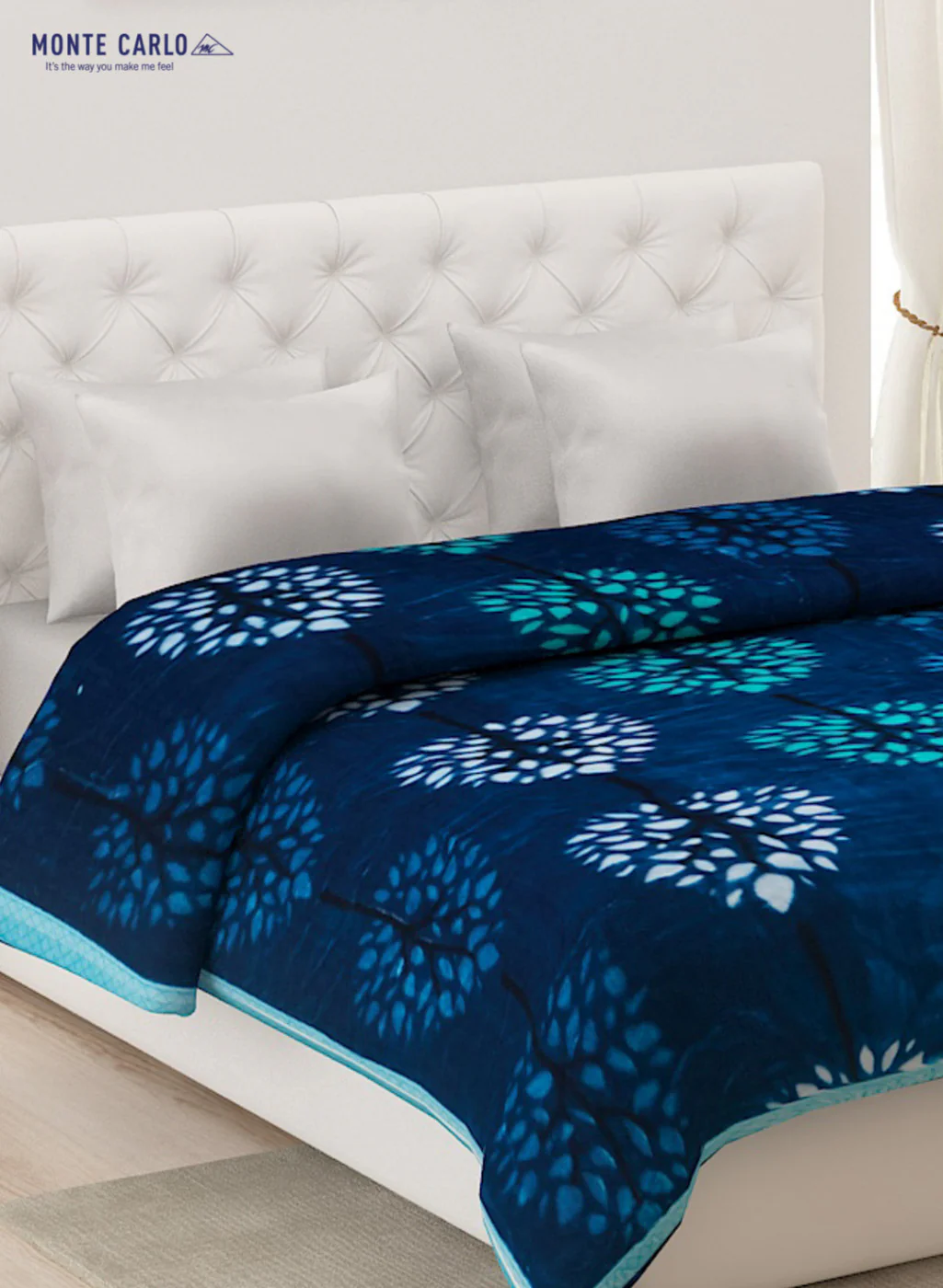 Printed Mink Double Blanket for Mild Winter -2 Ply - Image 2