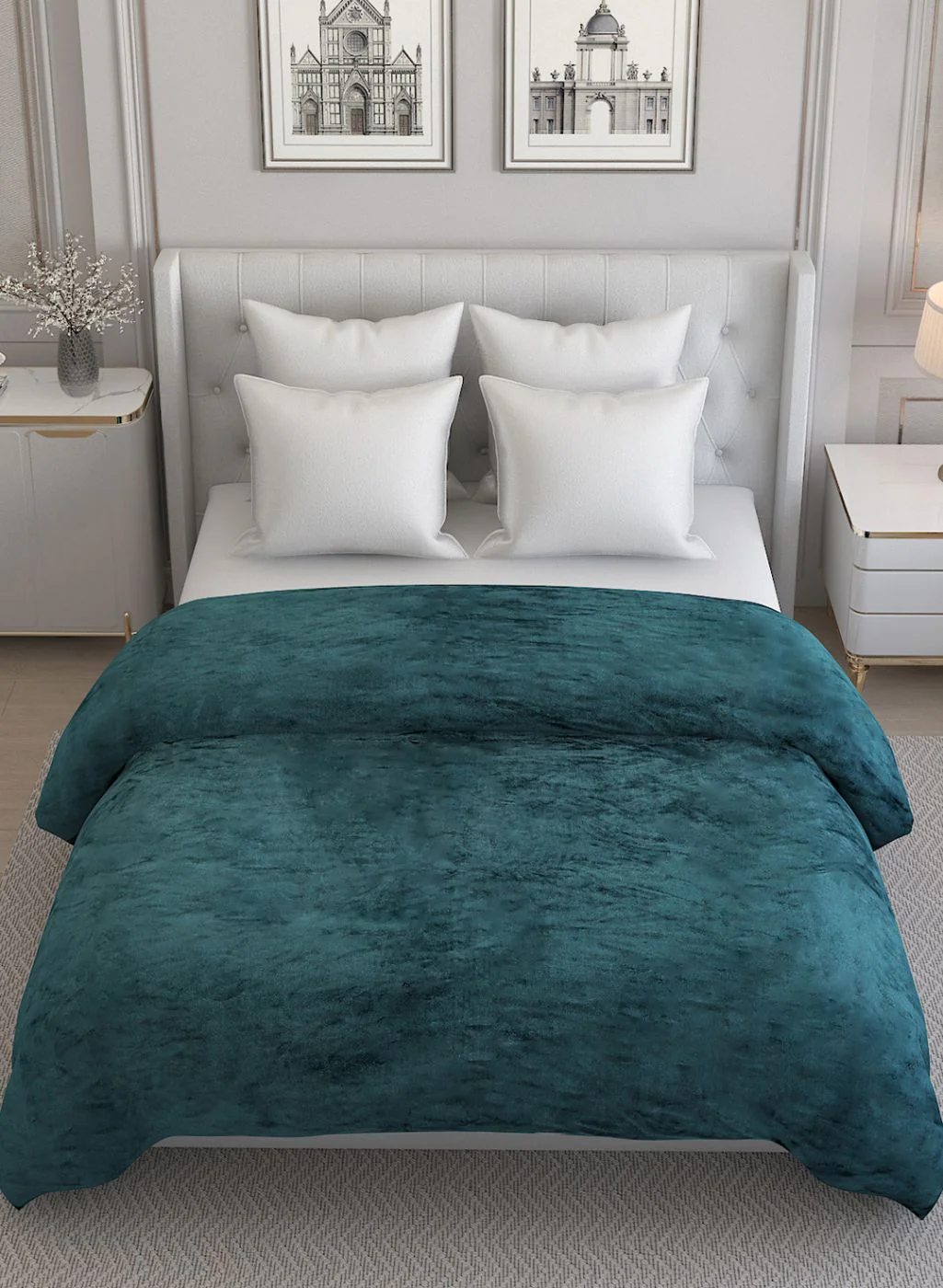 Printed Queen Blanket for AC Room - 240 GSM - Image 3