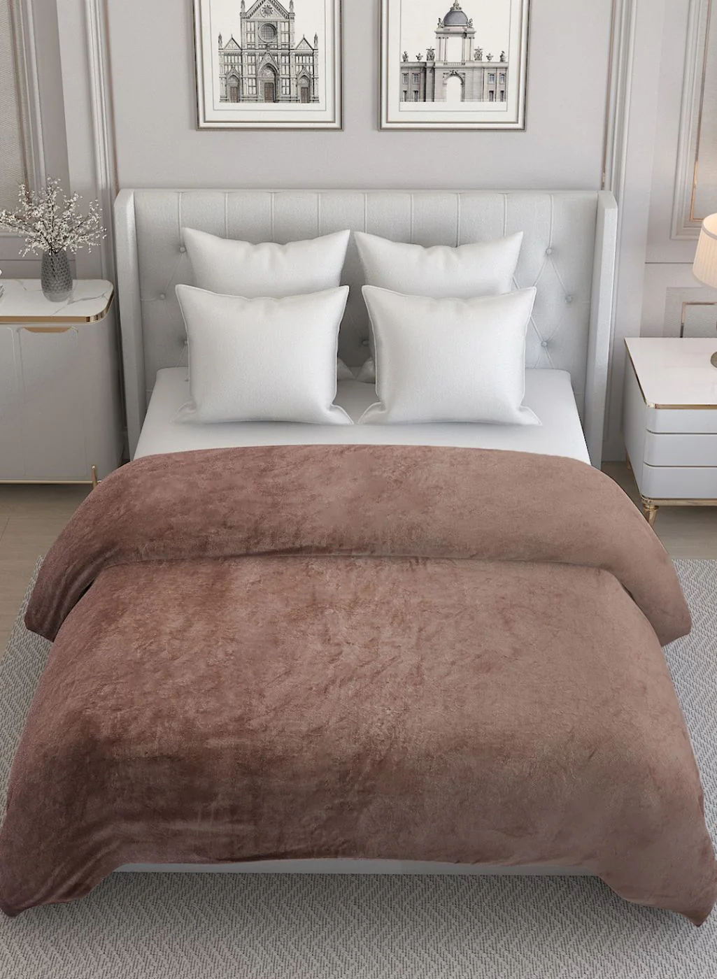 Printed Queen Blanket for AC Room - 240 GSM - Image 3