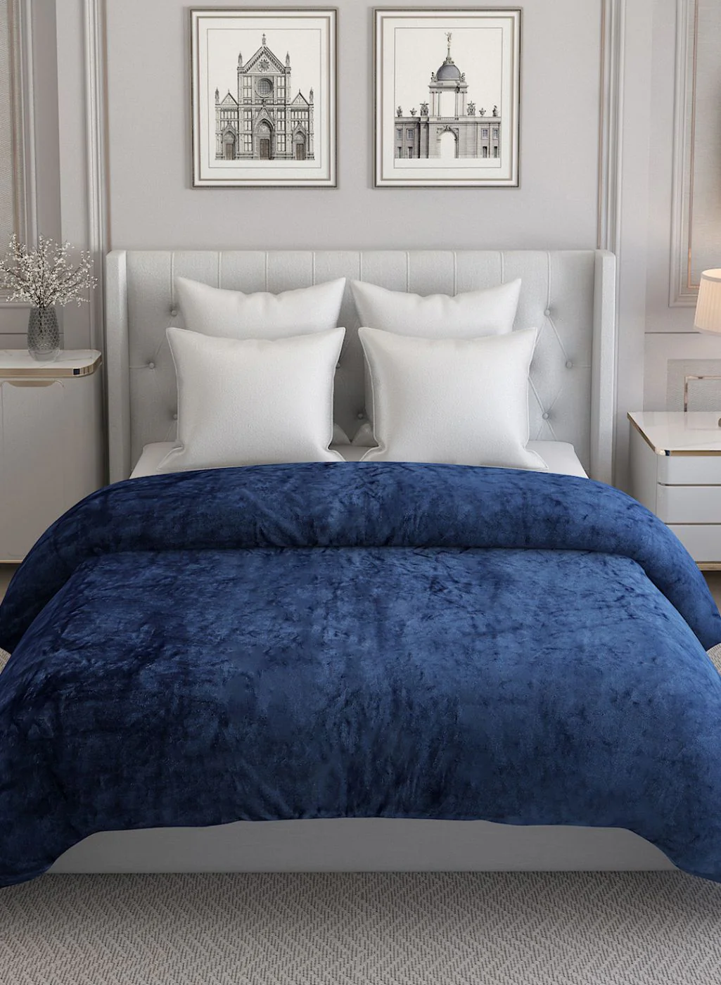 Printed Queen Blanket for AC Room - 240 GSM - Image 2