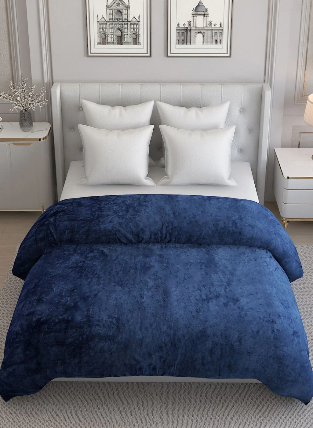 Printed Queen Blanket for AC Room - 240 GSM - Image 3