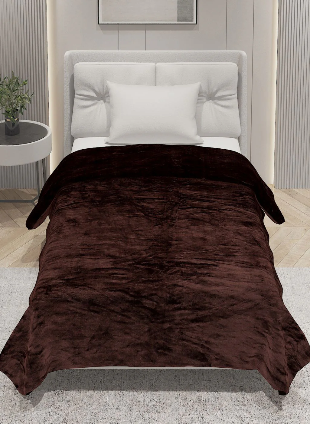 Printed Single Blanket for AC Room - 240 GSM - Image 3