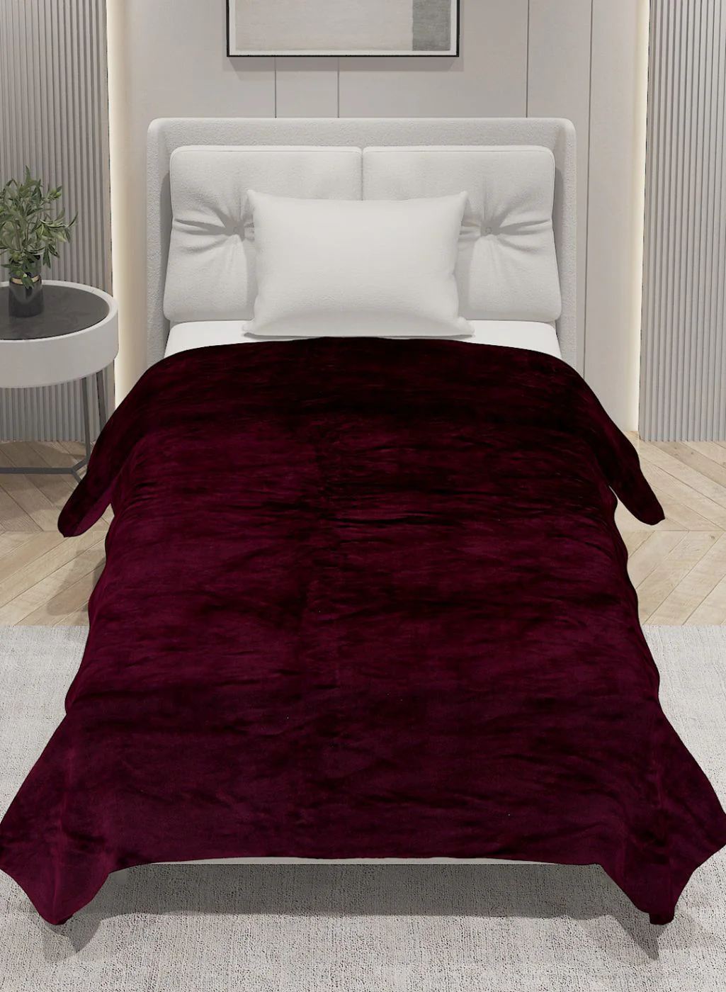 Printed Single Blanket for AC Room - 240 GSM - Image 3