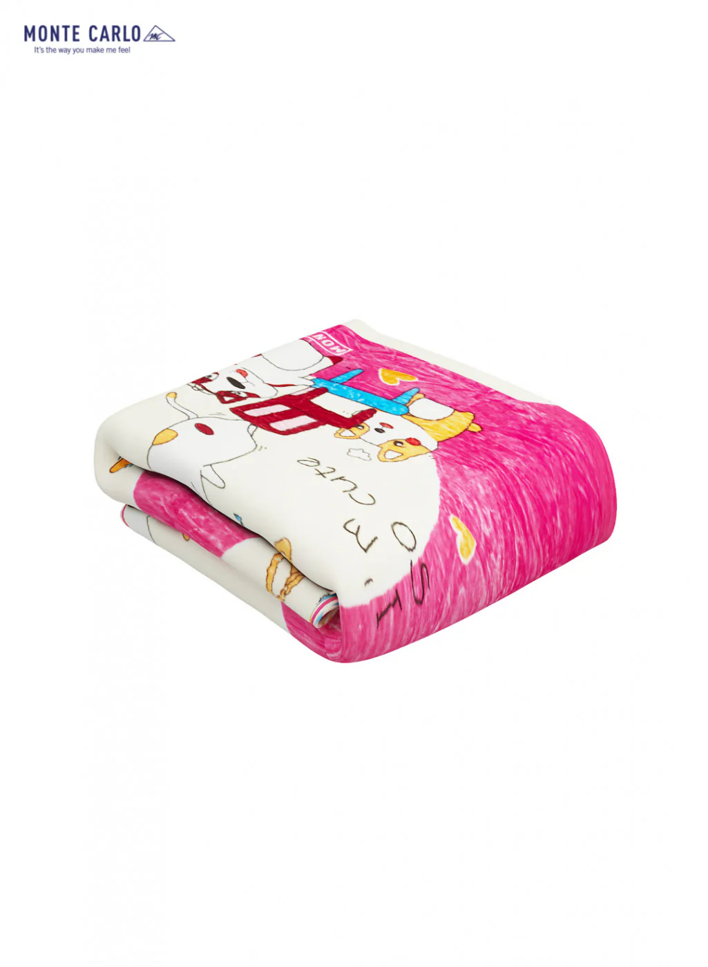 Single Bed Multicolor Mink Blanket - 2 Ply - Image 5