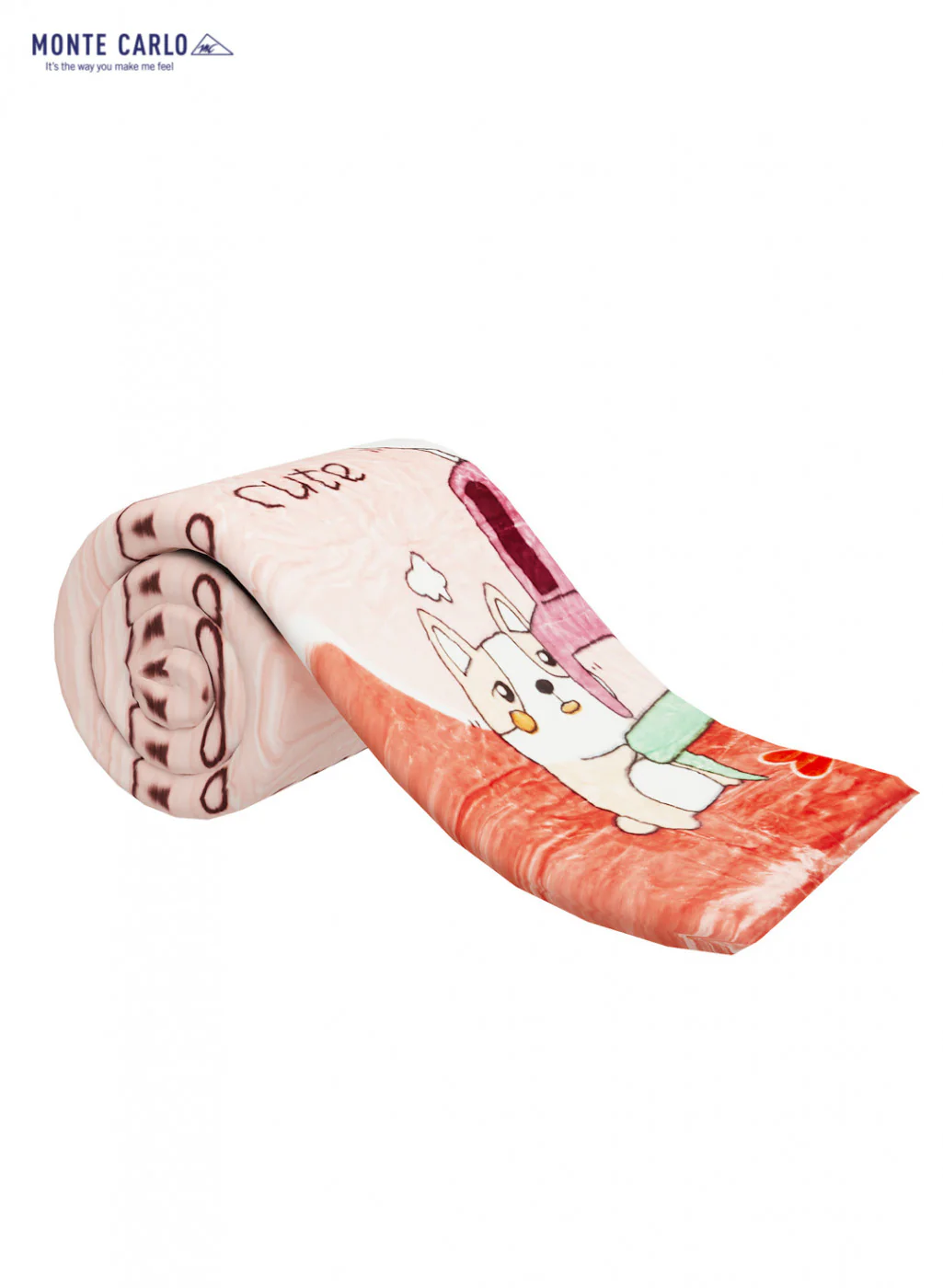 Single Bed Multicolor Mink Blanket - 2 Ply - Image 4