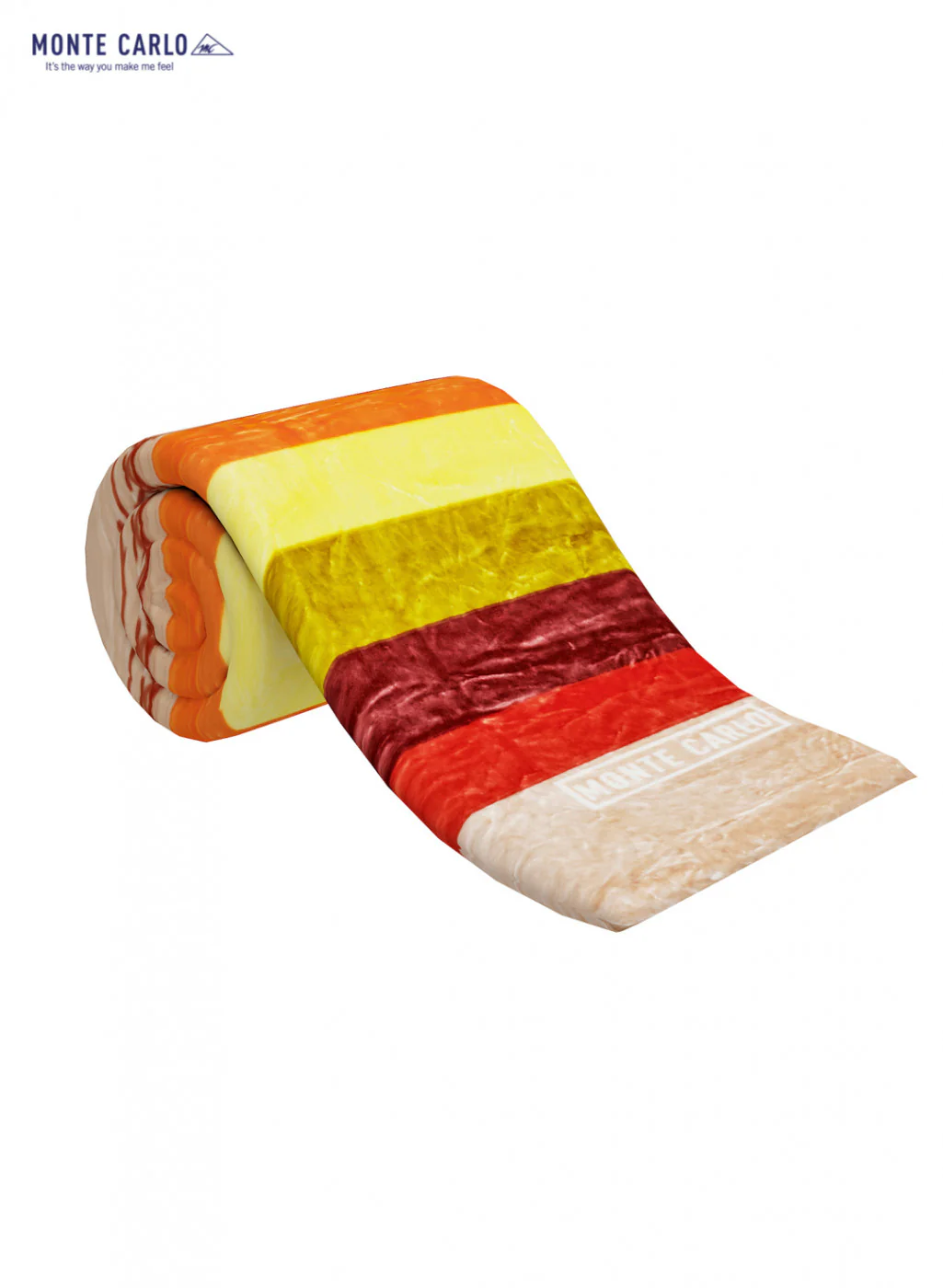 Single Bed Multicolor Mink Blanket - 2 Ply - Image 5