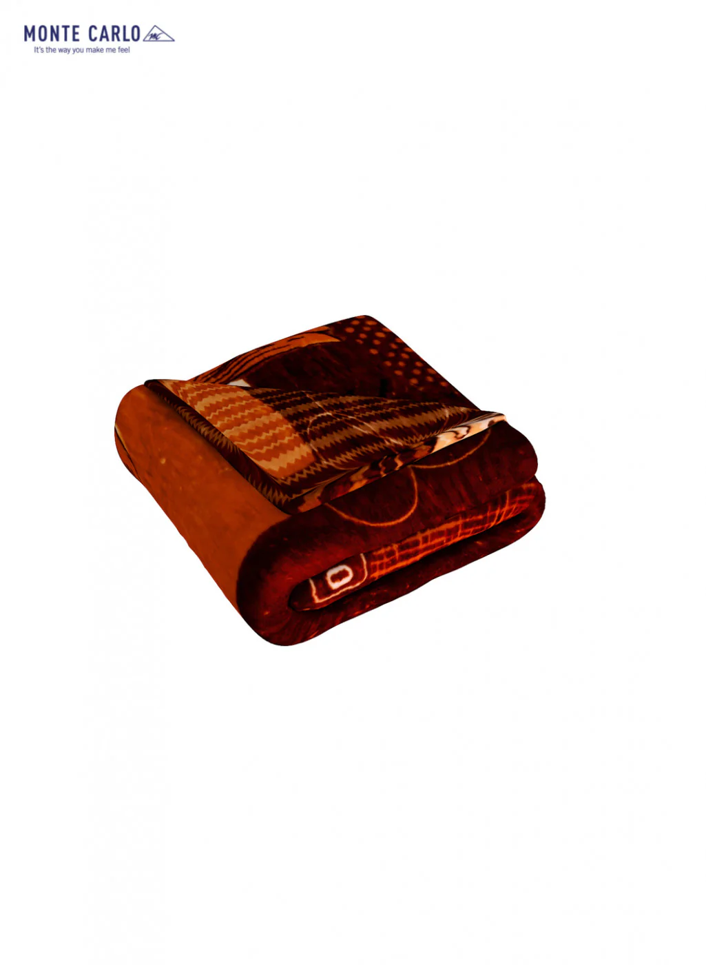 Single Bed Multicolor Mink Blanket - 2 Ply - Image 6