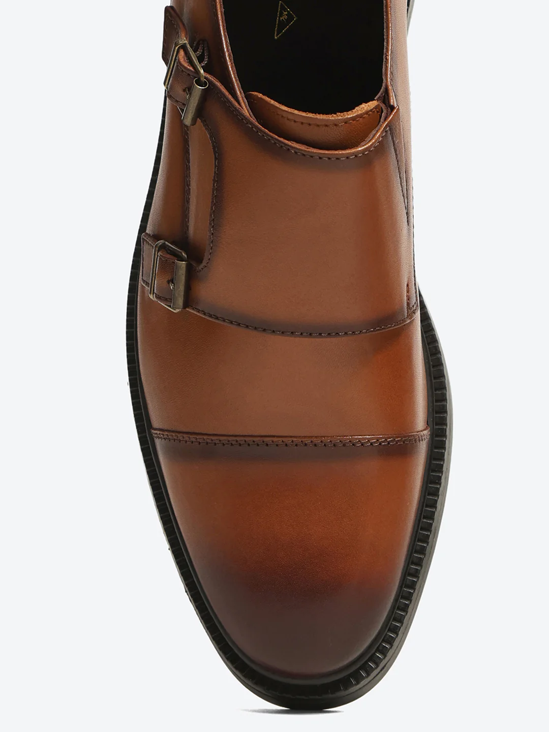 Monte Carlo Tan Double Monk Strap Formal Shoes for Men - Image 7