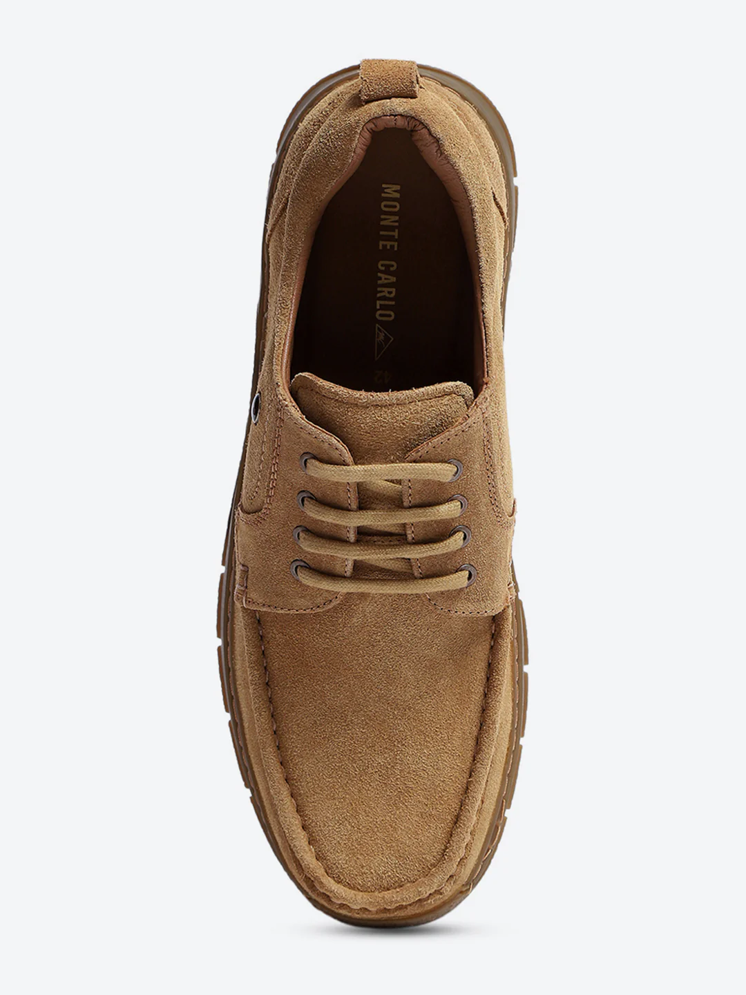 Monte Carlo Tan Moc-Toe | Comfortable Rugged & Everyday Casual Lace Up Style Shoe for Men - Image 6