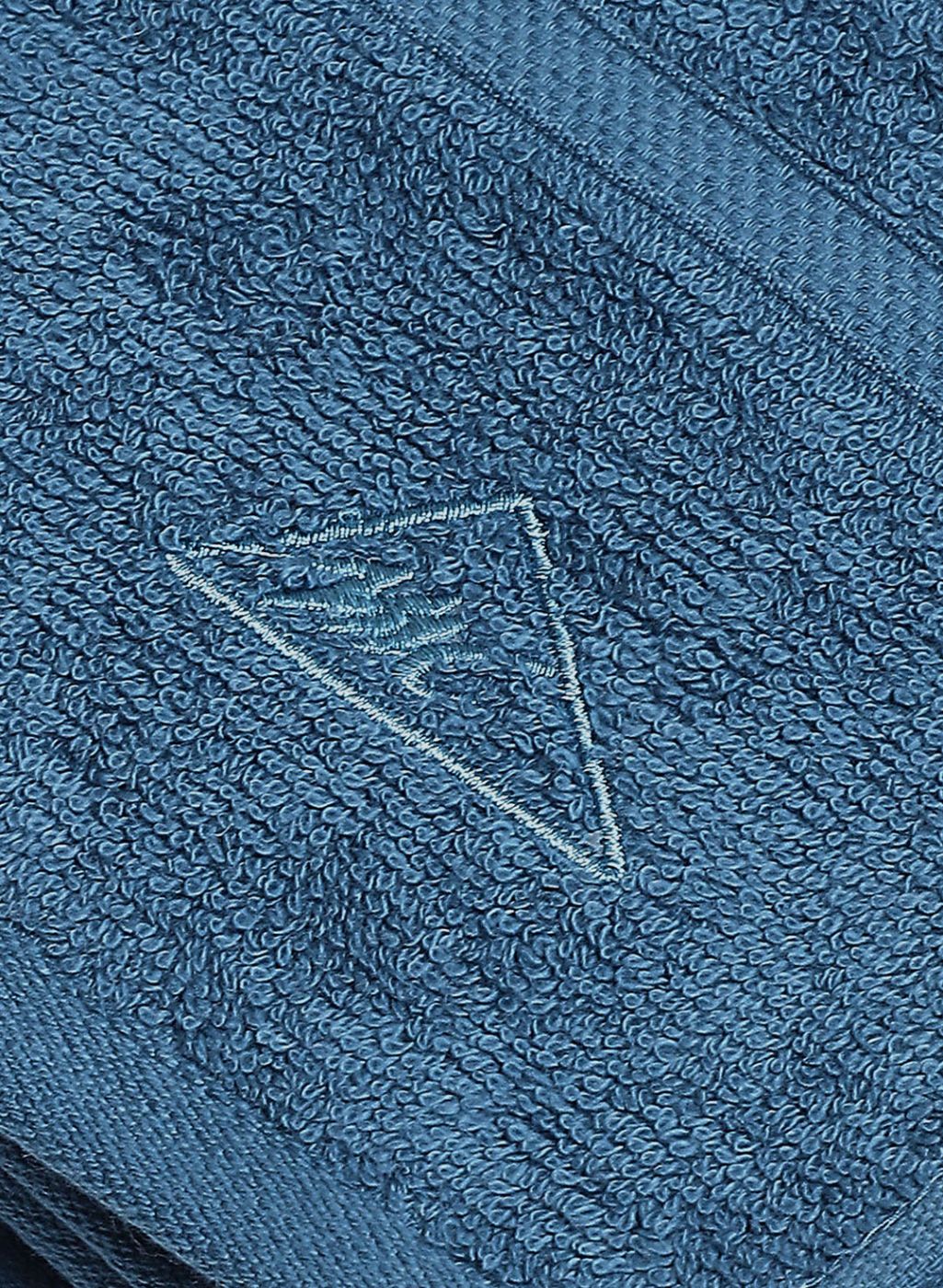 Teal Blue Cotton 525 GSM Bath Towel - Image 3