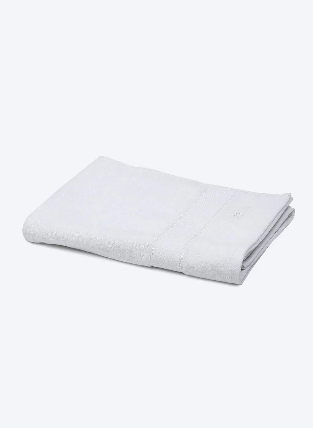 White Cotton 600 GSM Bath Towel - Image 3