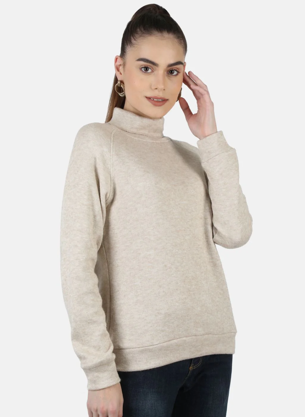 Women Beige Self Design Sceavy - Image 6