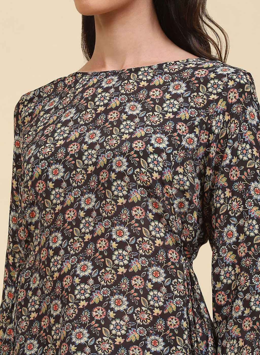 Women Black Printed Top - Image 6