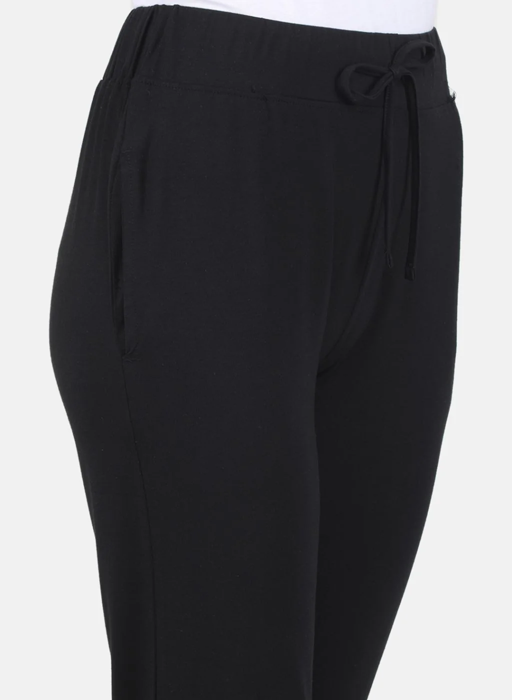 Women Black Regular Fit Lower - Image 5