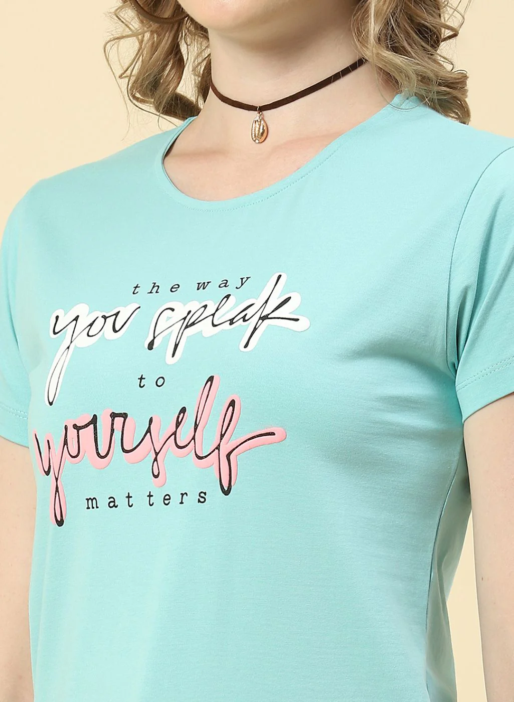 Women Blue Printed Top - Image 6