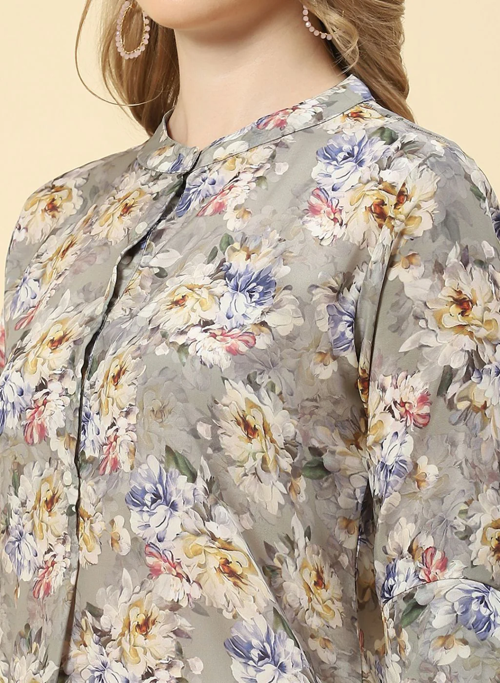 Women Green Printed Top - Image 6
