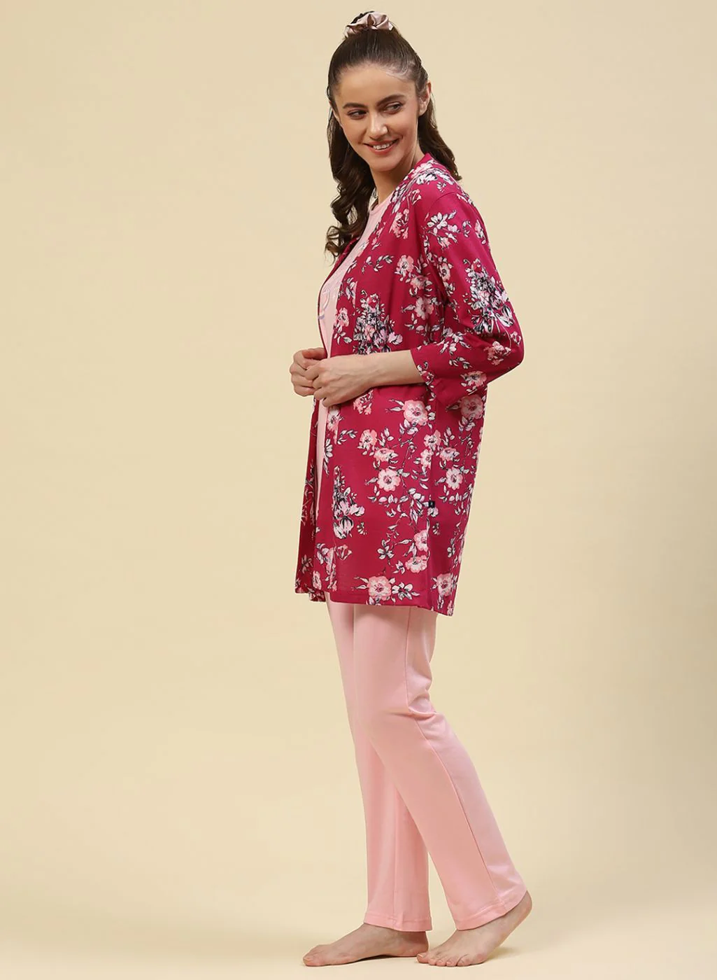 Women Pink Printed Combo Set - Image 4