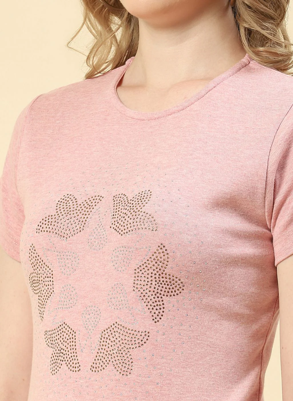Women Pink Printed Top - Image 6