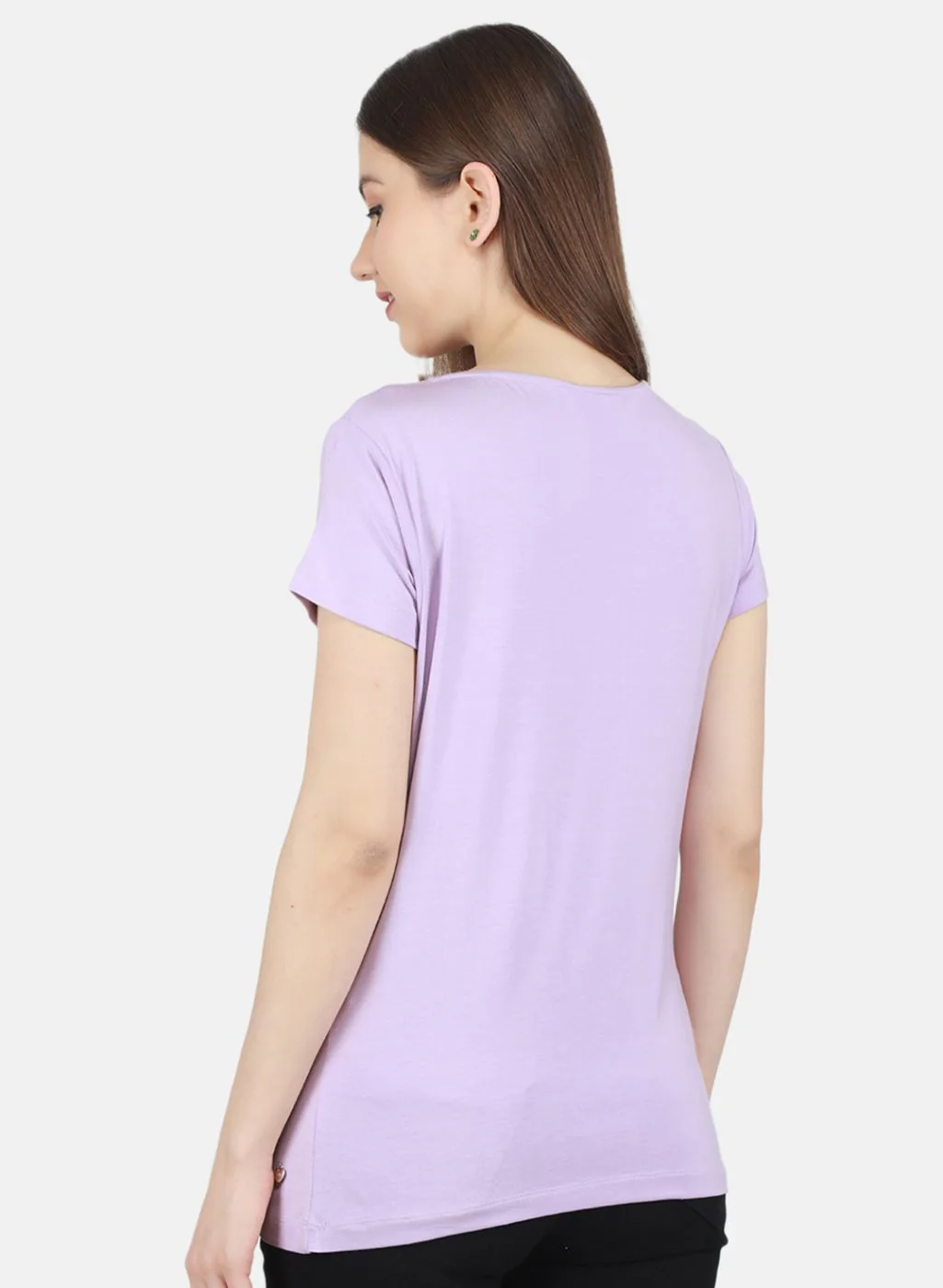 Women Purple Printed Top - Image 3