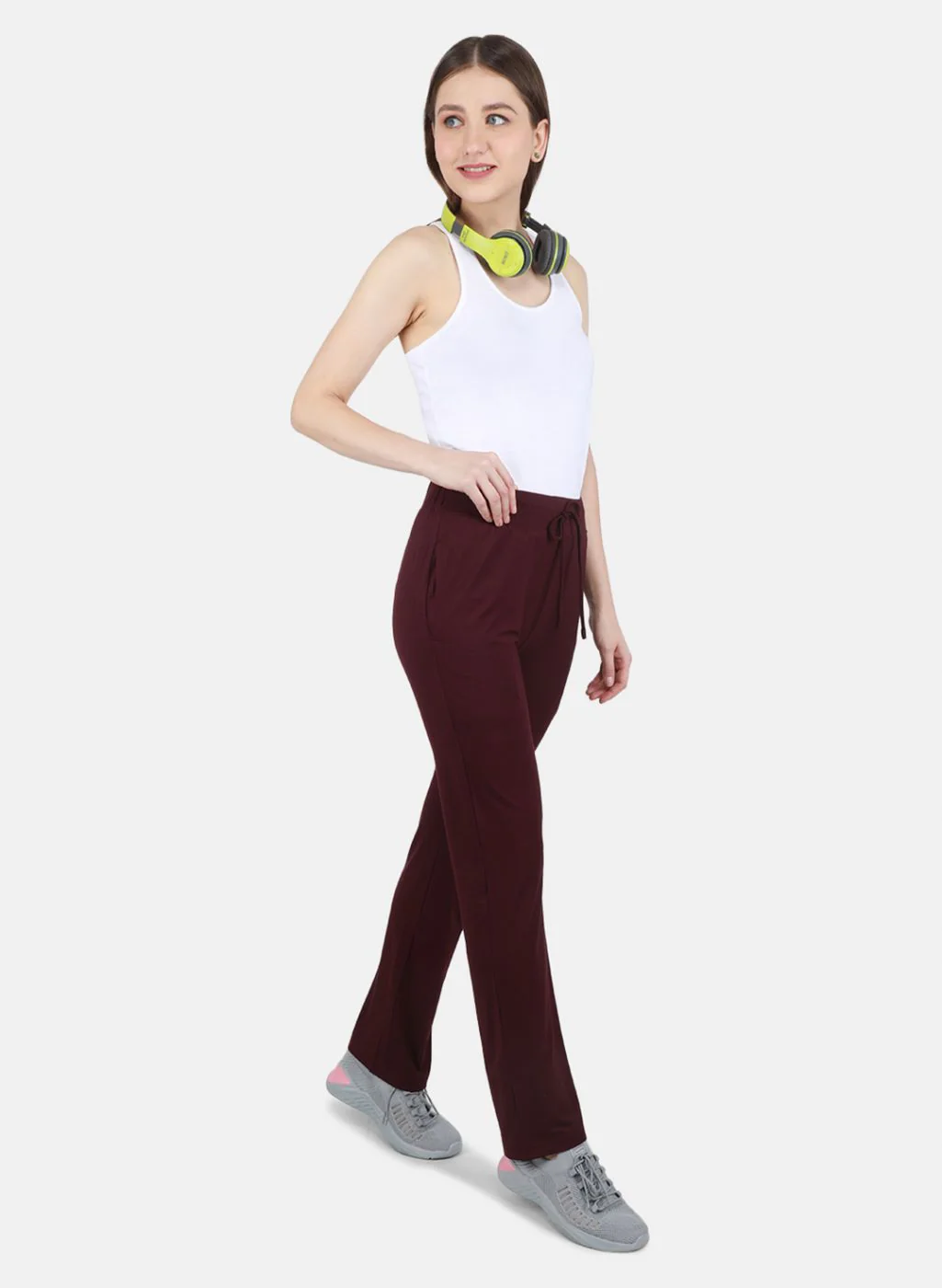 Women Purple Regular Fit Lower - Image 4