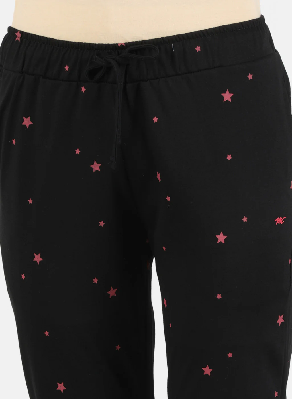 Women Red Printed Lower Set - Image 6
