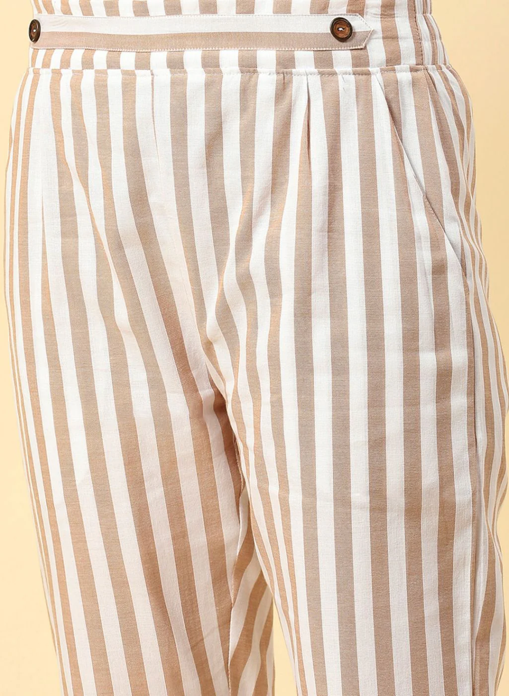 Women White Regular Fit Lower - Image 6