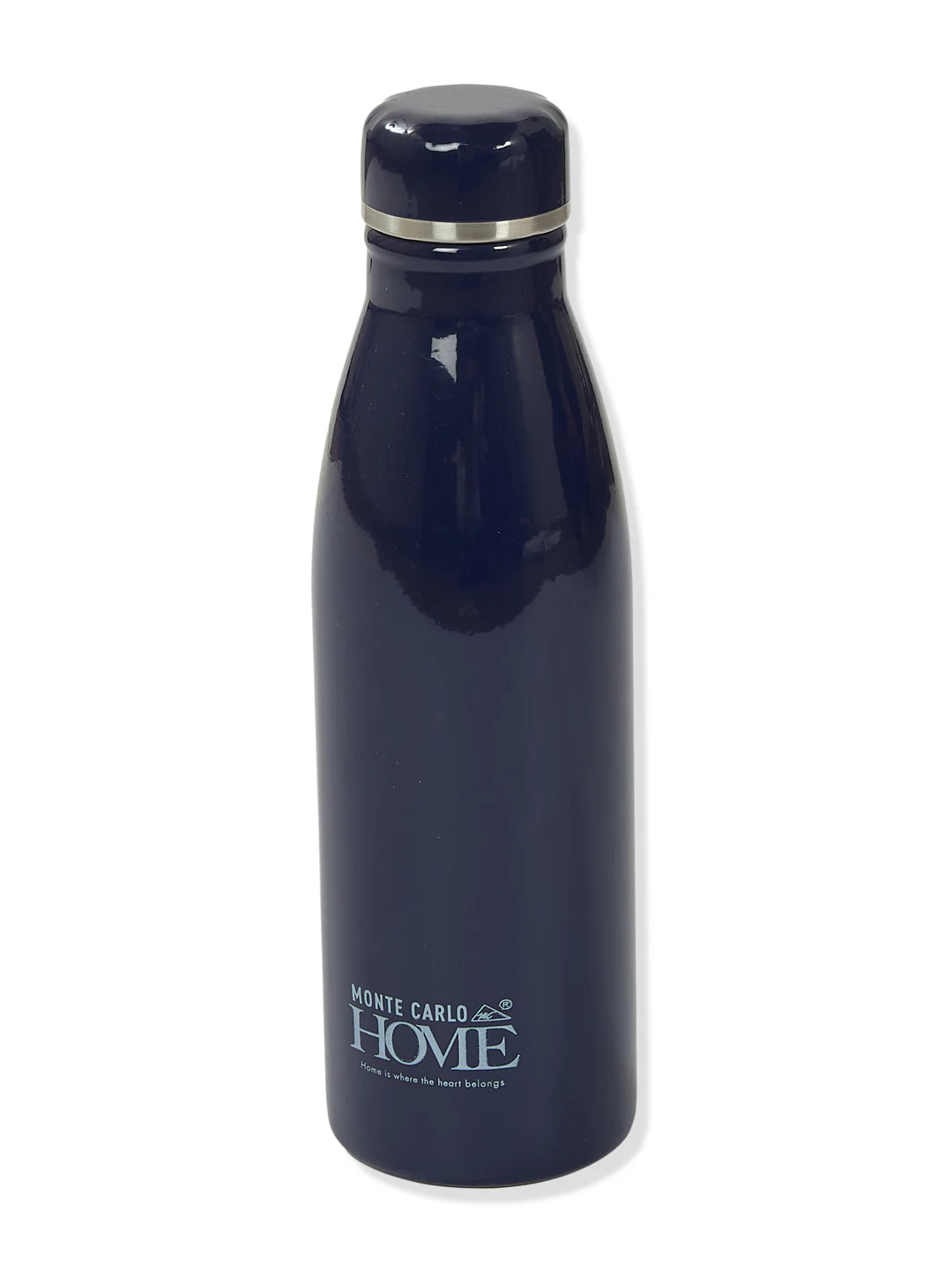 Navy Blue 100% Cotton Solid 400 GSM Gym Towel Active Dry 2 Pc Set Gift Box Pack with Free Bottle - Image 13
