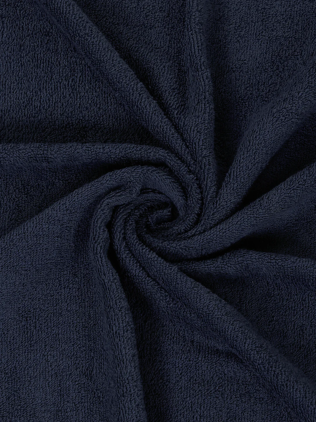 Navy Blue Pure Cotton Solid 340 GSM Car Towel 1 Piece (Soho Collection) - Image 6