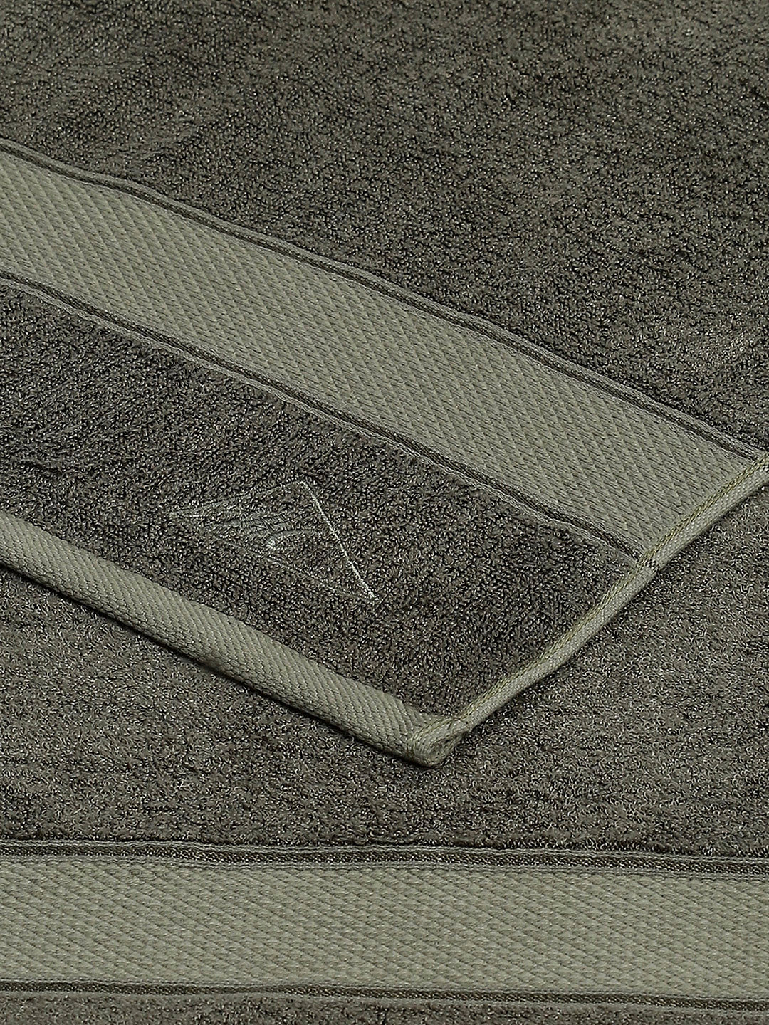 Olive Bamboo Solid 600 GSM Bath Towel (Bamboo) - Image 4