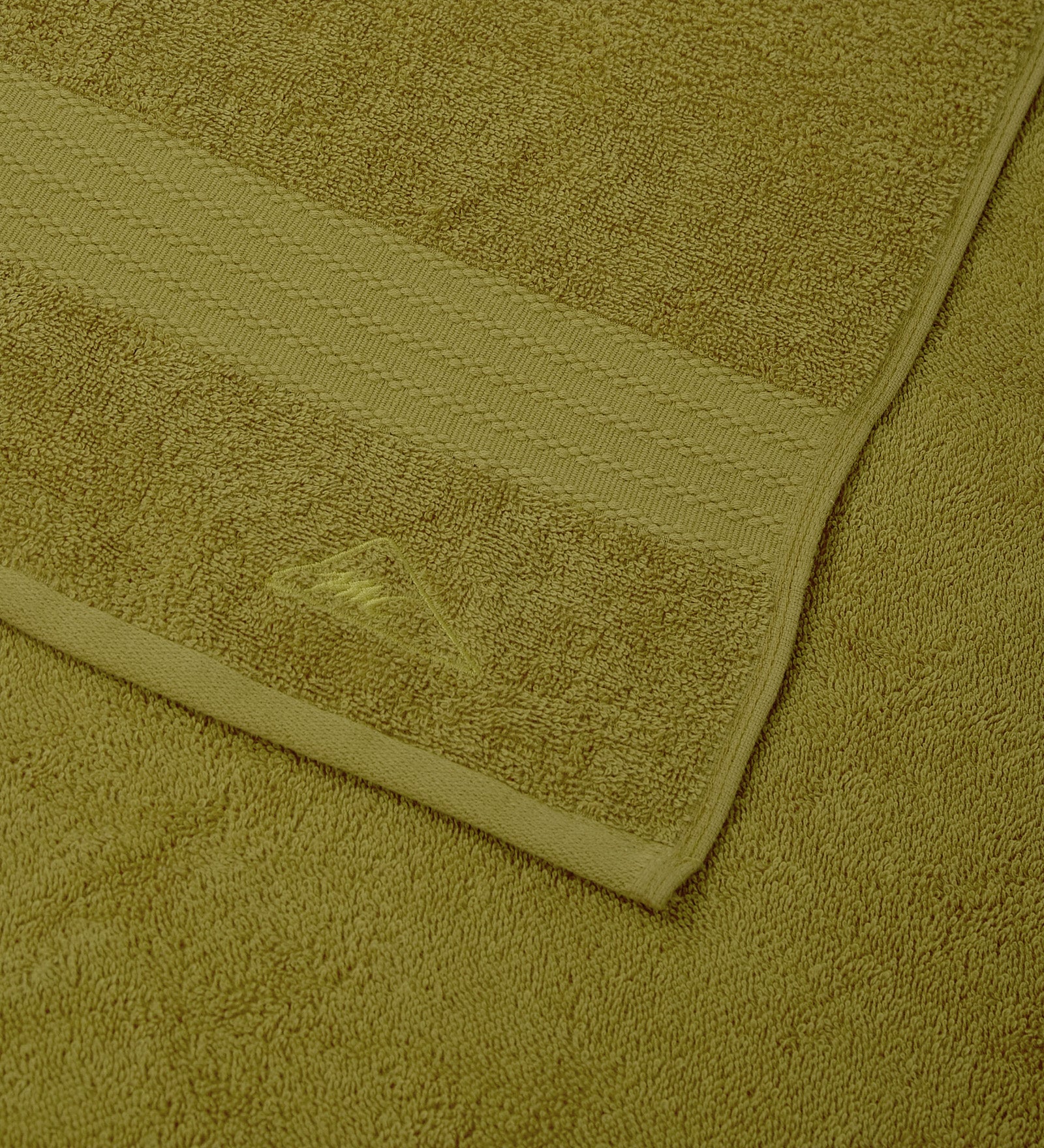 Olive Pure Cotton Solid 380 GSM Bath Towel 1 Piece (Jazz Collection) - Image 6