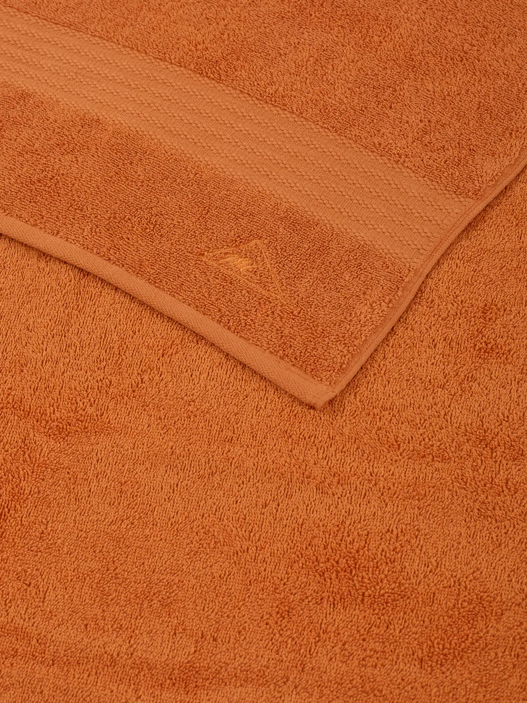 Orange Pure Cotton Solid 380 GSM Car Towel 1 Piece (Jazz Collection) - Image 5