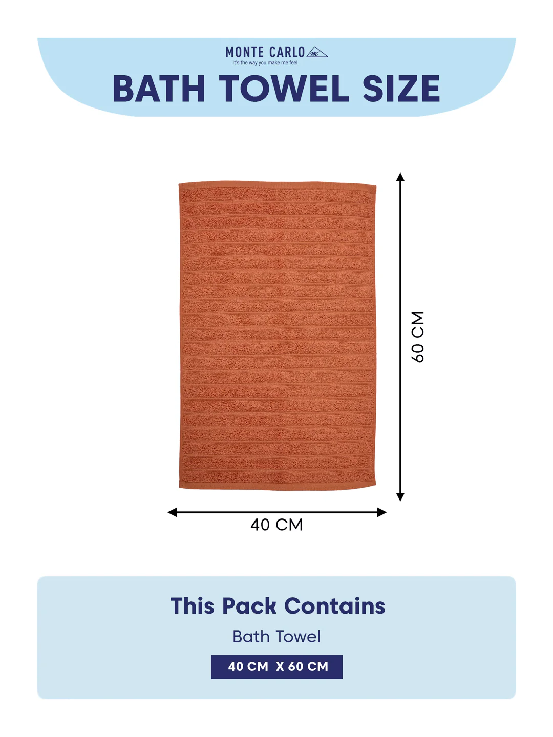 Orange & Yellow 100% Cotton Solid 500 GSM Bath Towel Sensations 4 Pc Set Gifting Box Pack - Image 14
