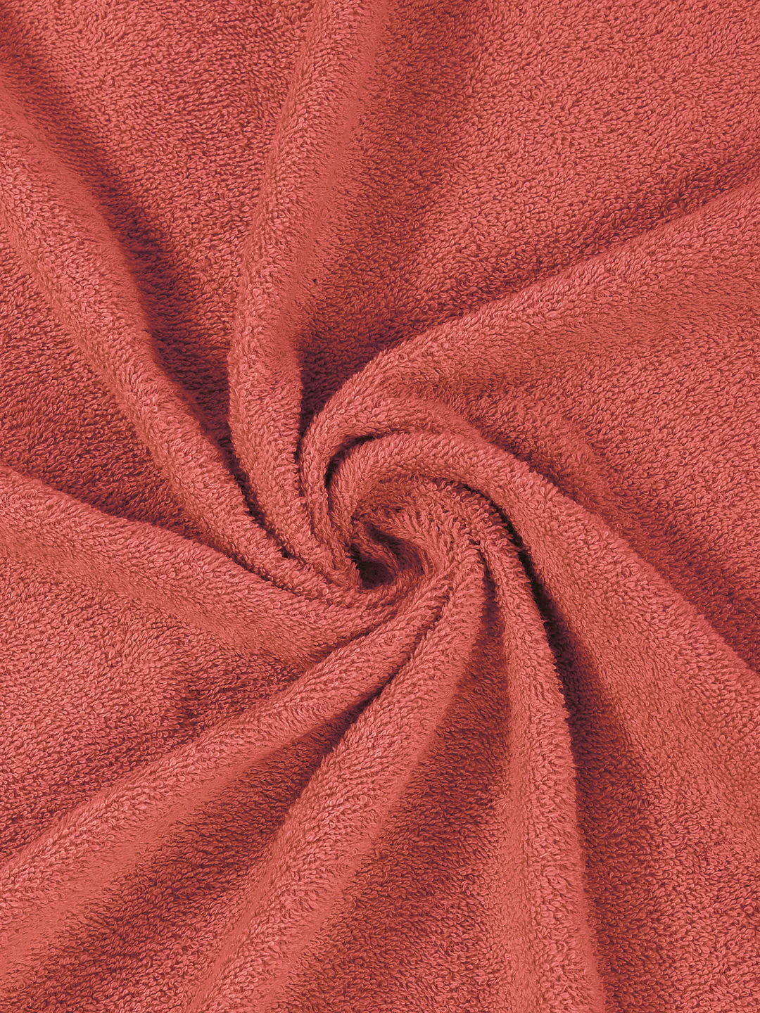 Peach Pink 100% Cotton Solid 380 GSM Bath Towel Jazz 4 Pc Set Gifting Box Pack - Image 9