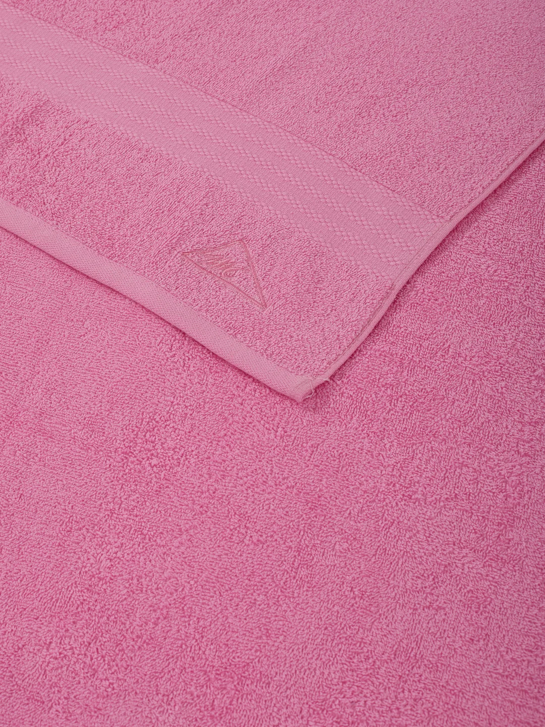 Pink 100% Cotton Solid 380 GSM Bath Towel Jazz 4 Pc Set Gifting Box Pack - Image 8