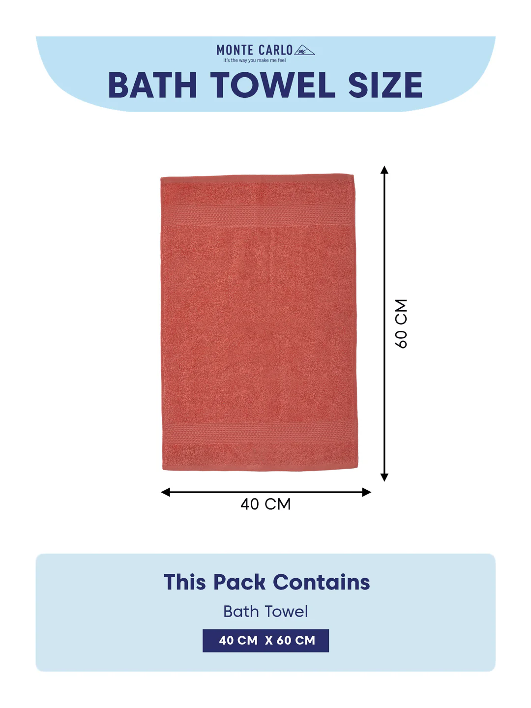 Pink 100% Cotton Solid 380 GSM Bath Towel Super Charm 3 Pc Set Gifting Box Pack - Image 11